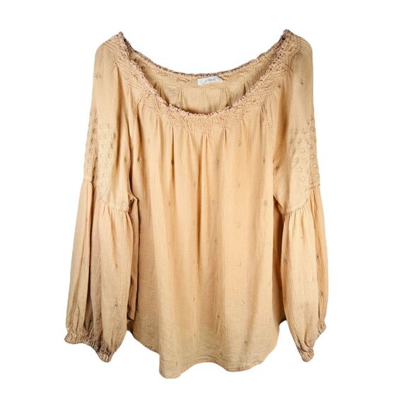 Doen Daisy Size Small Blouse Top Boho Designer Oversized Relaxed - Picture 2 of 8